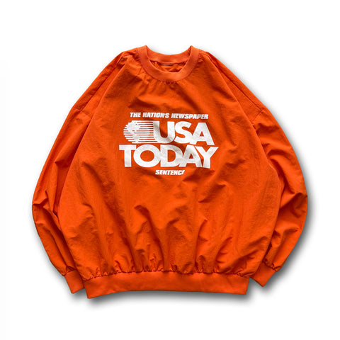 USA TODAY nylon tee / orange