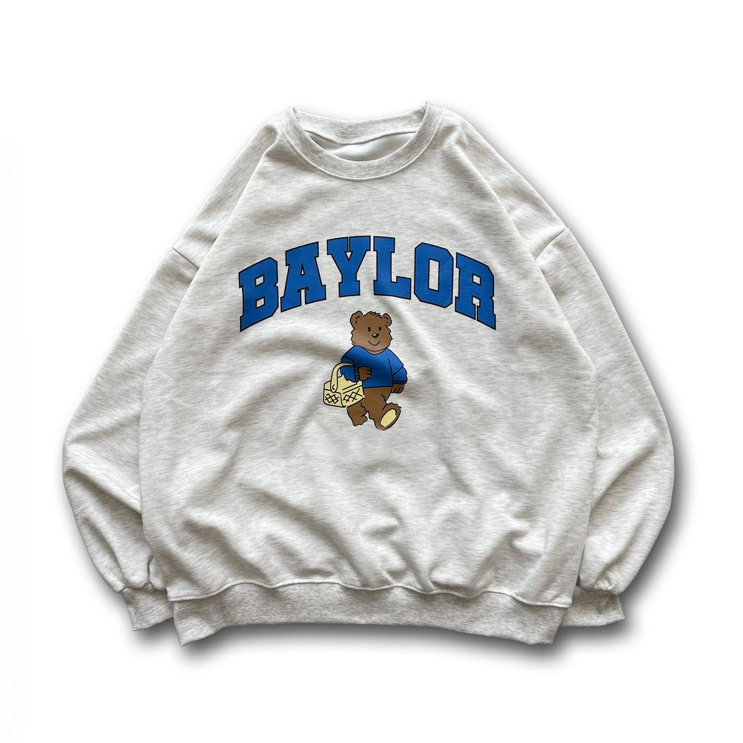 shopping bear sweat / oatmeal