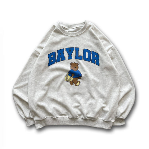 shopping bear sweat / oatmeal