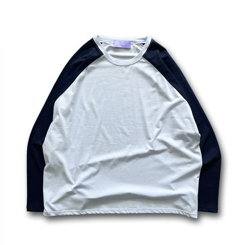 raglan tee / blue