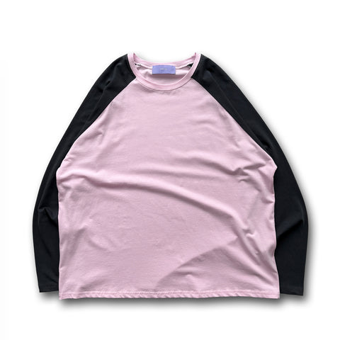 raglan tee / pink