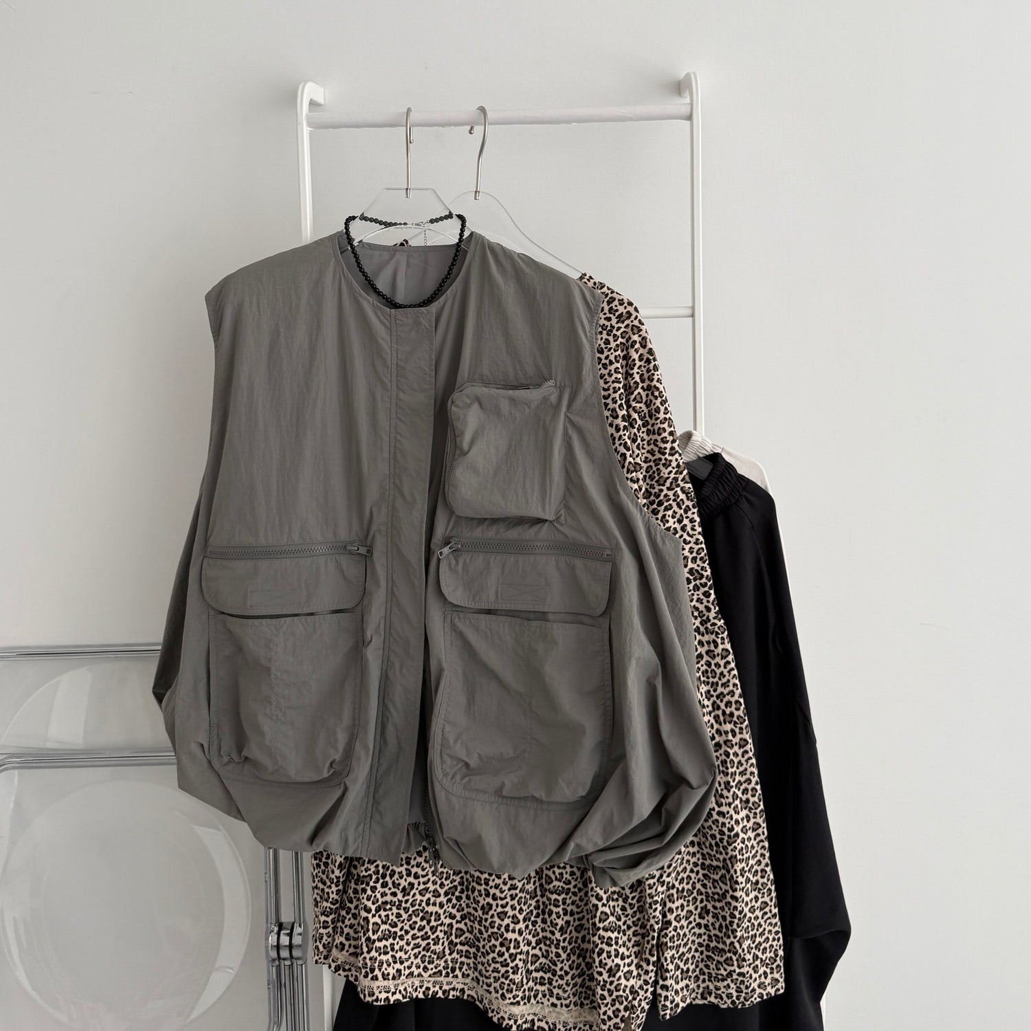 9pockets buddy vest / gray