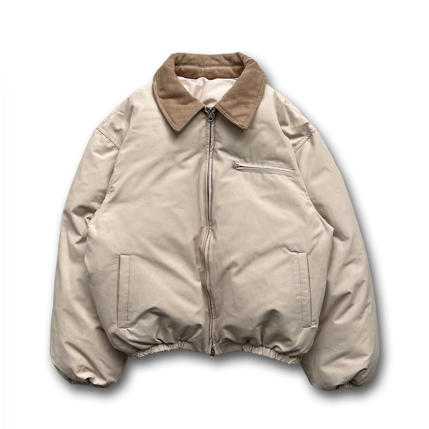 working girl down  jacket  / ivory