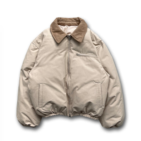 working girl down  jacket  / ivory