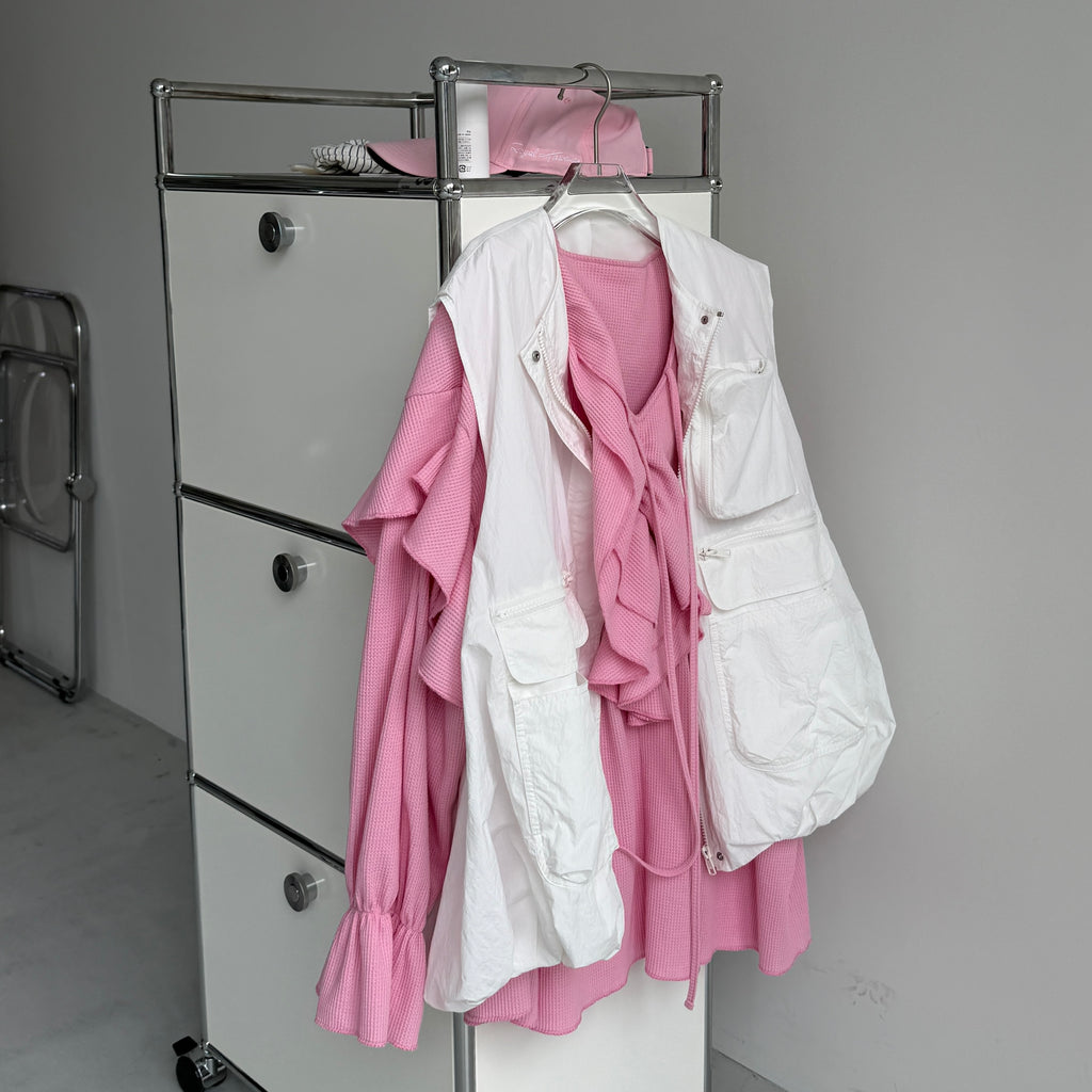 WAFFRILL TOPS / pink