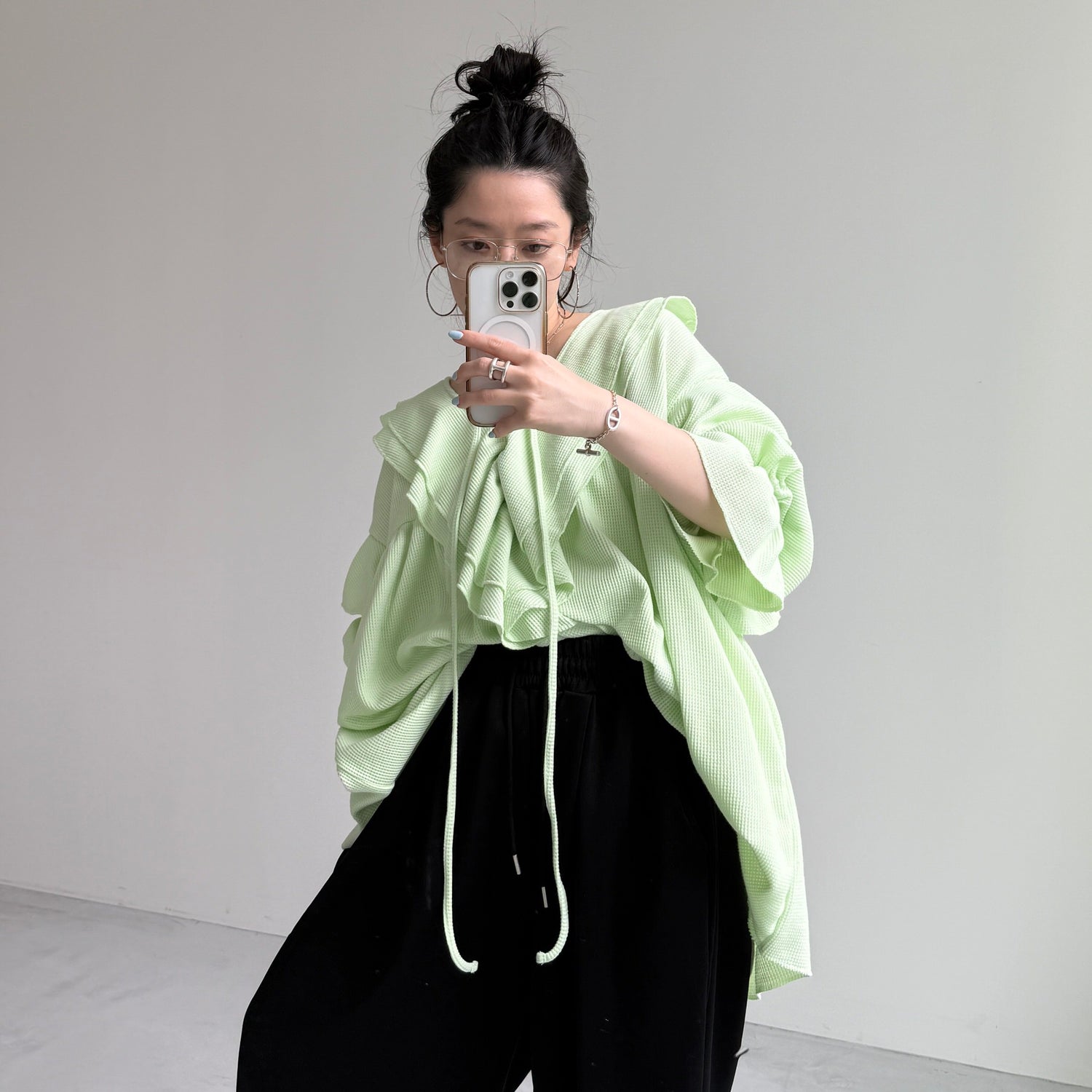 WAFFRILL TOPS / mint