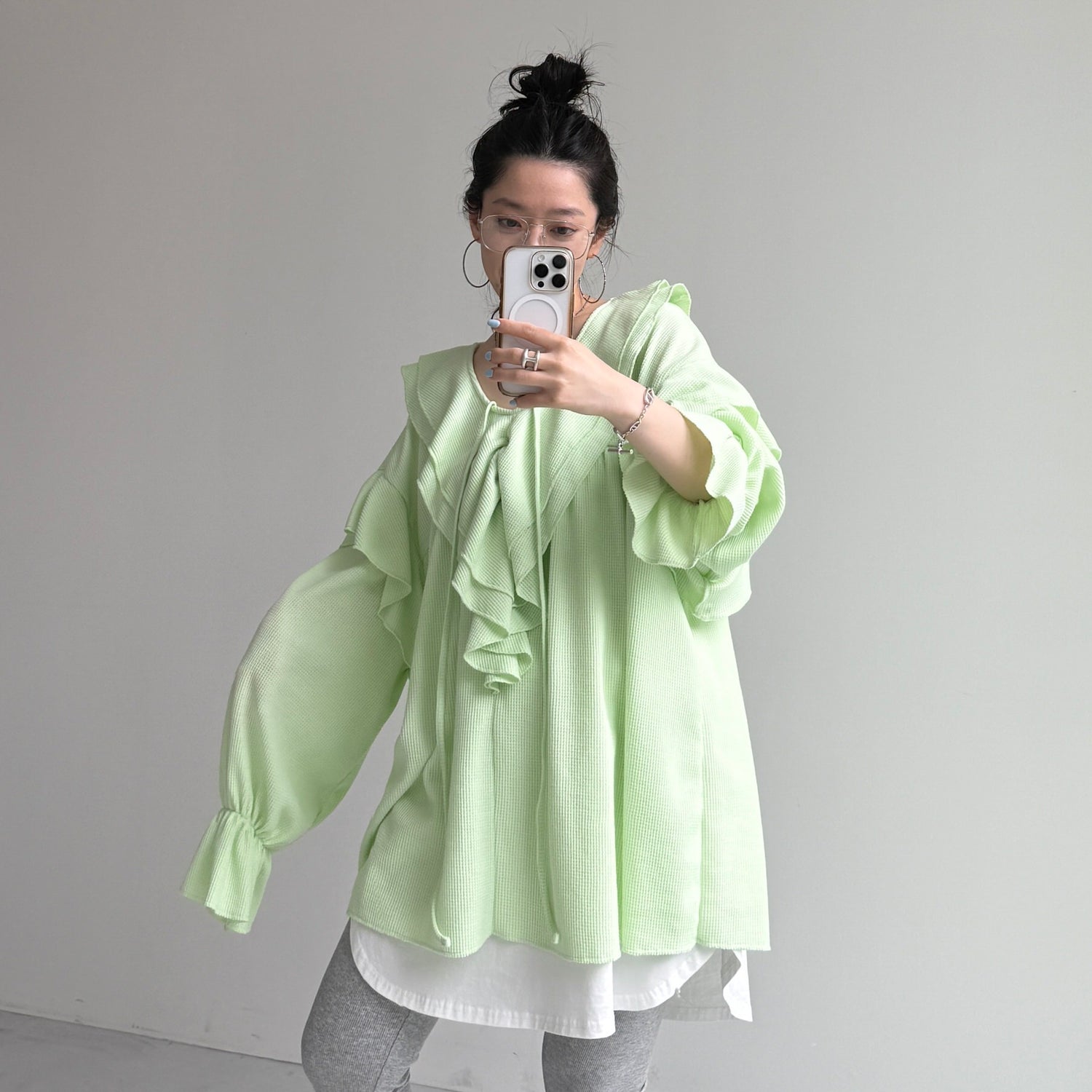 WAFFRILL TOPS / mint