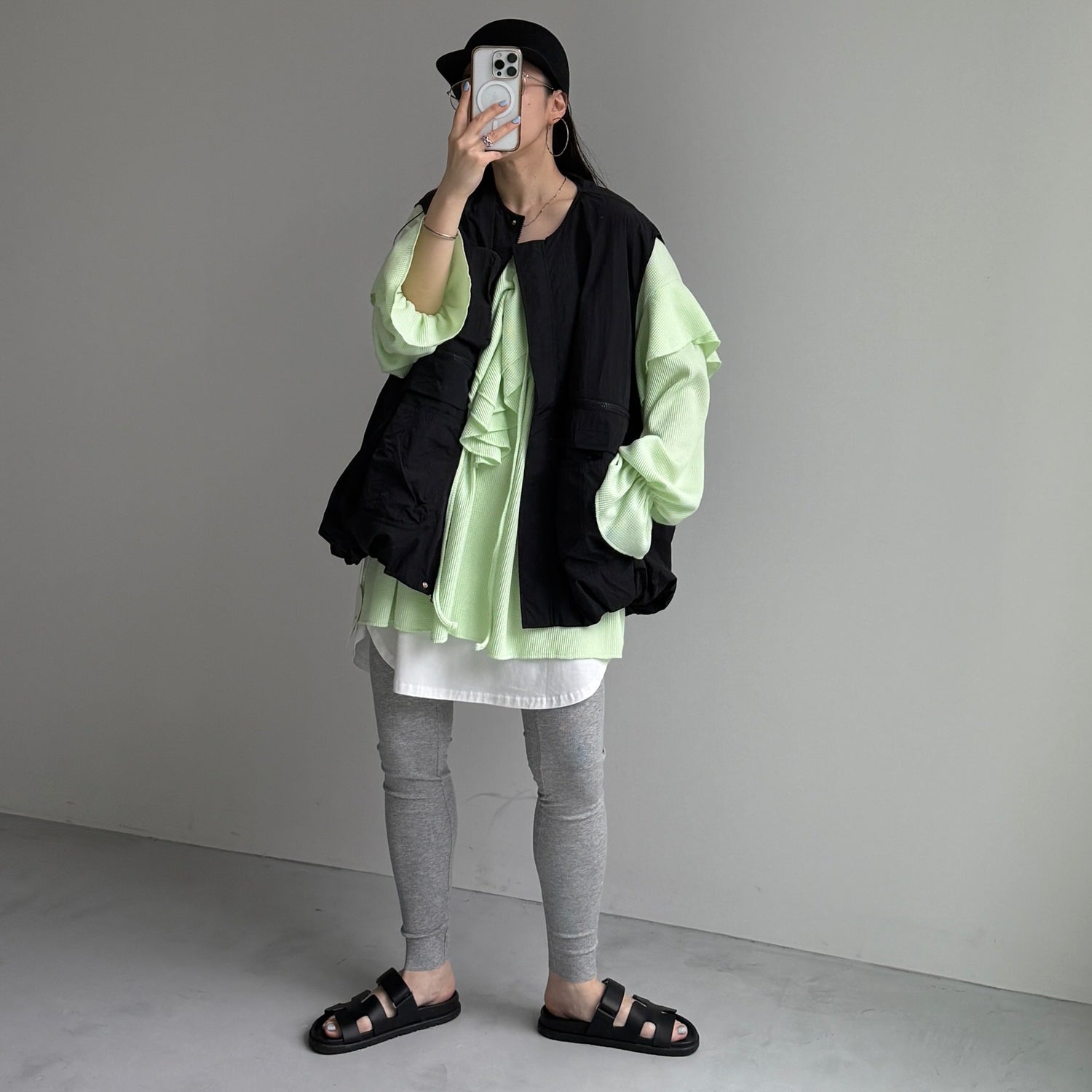 WAFFRILL TOPS / mint