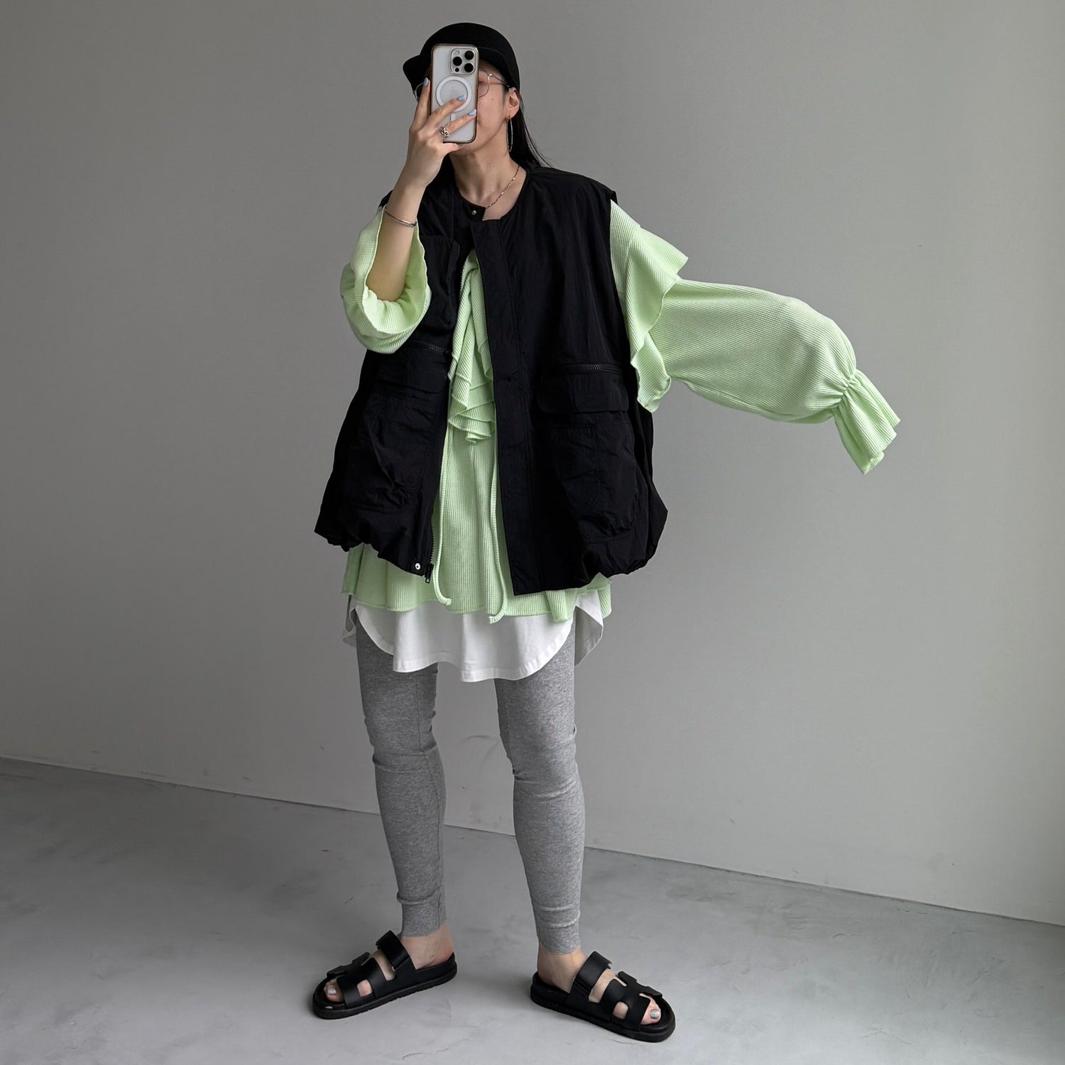 WAFFRILL TOPS / mint