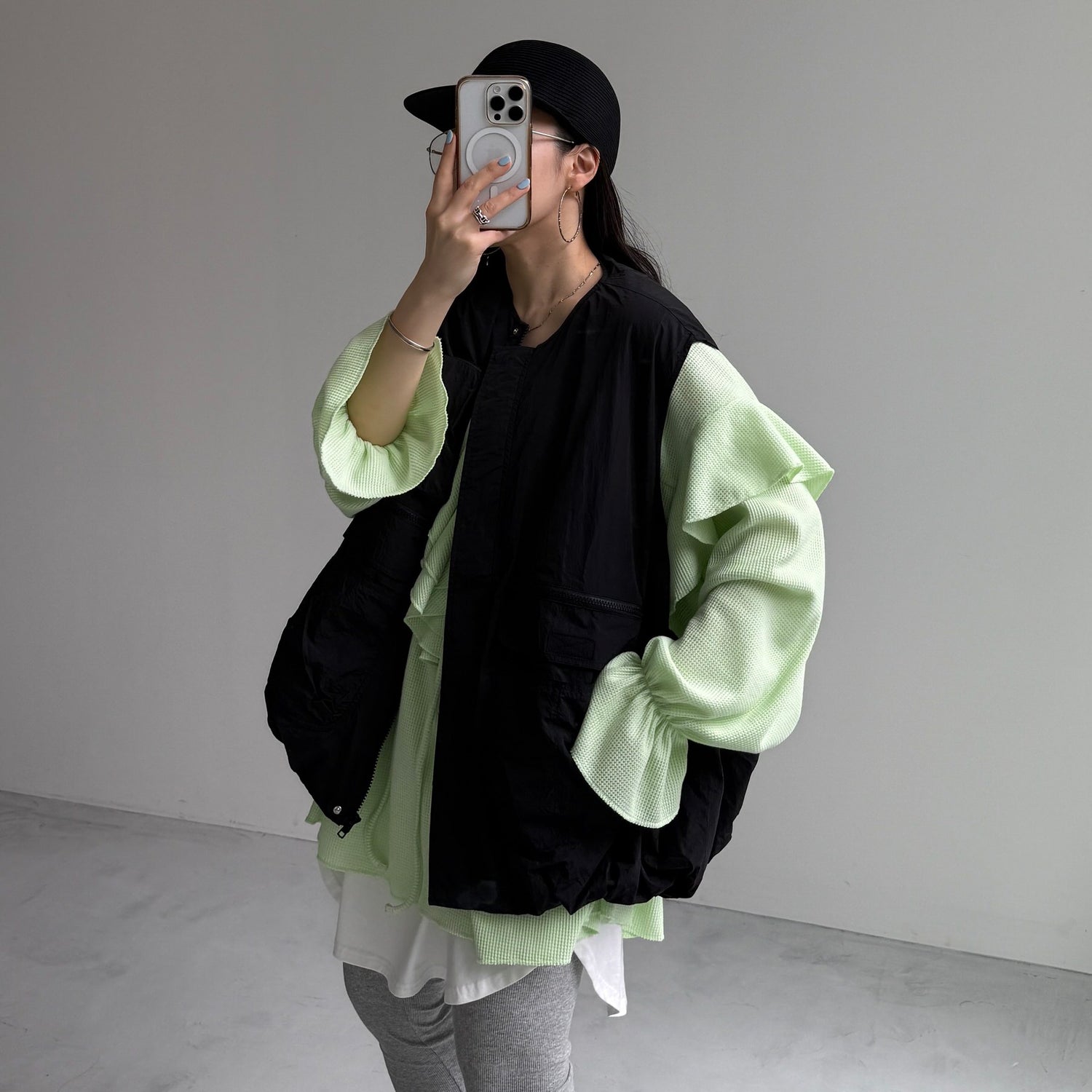 WAFFRILL TOPS / mint