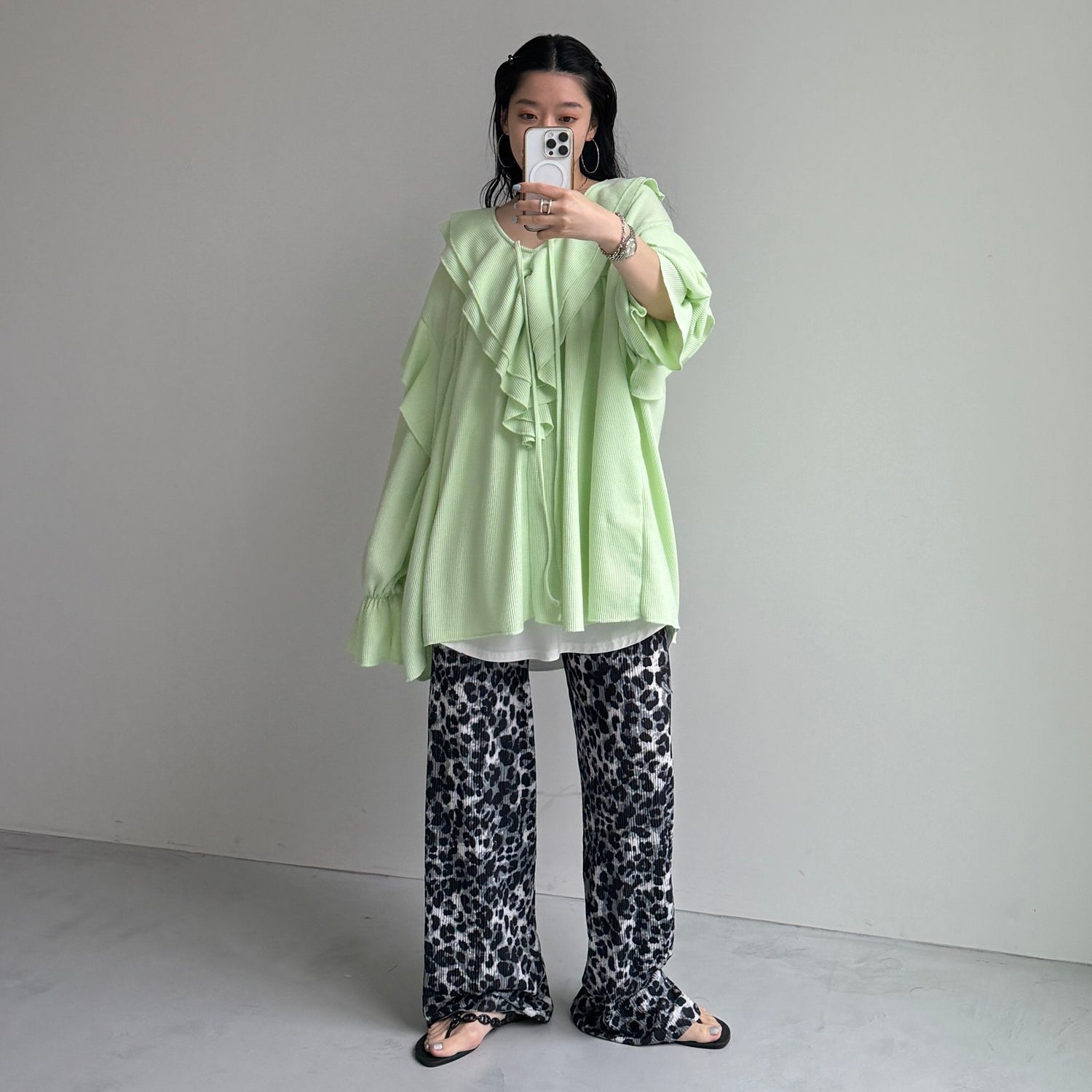 WAFFRILL TOPS / mint