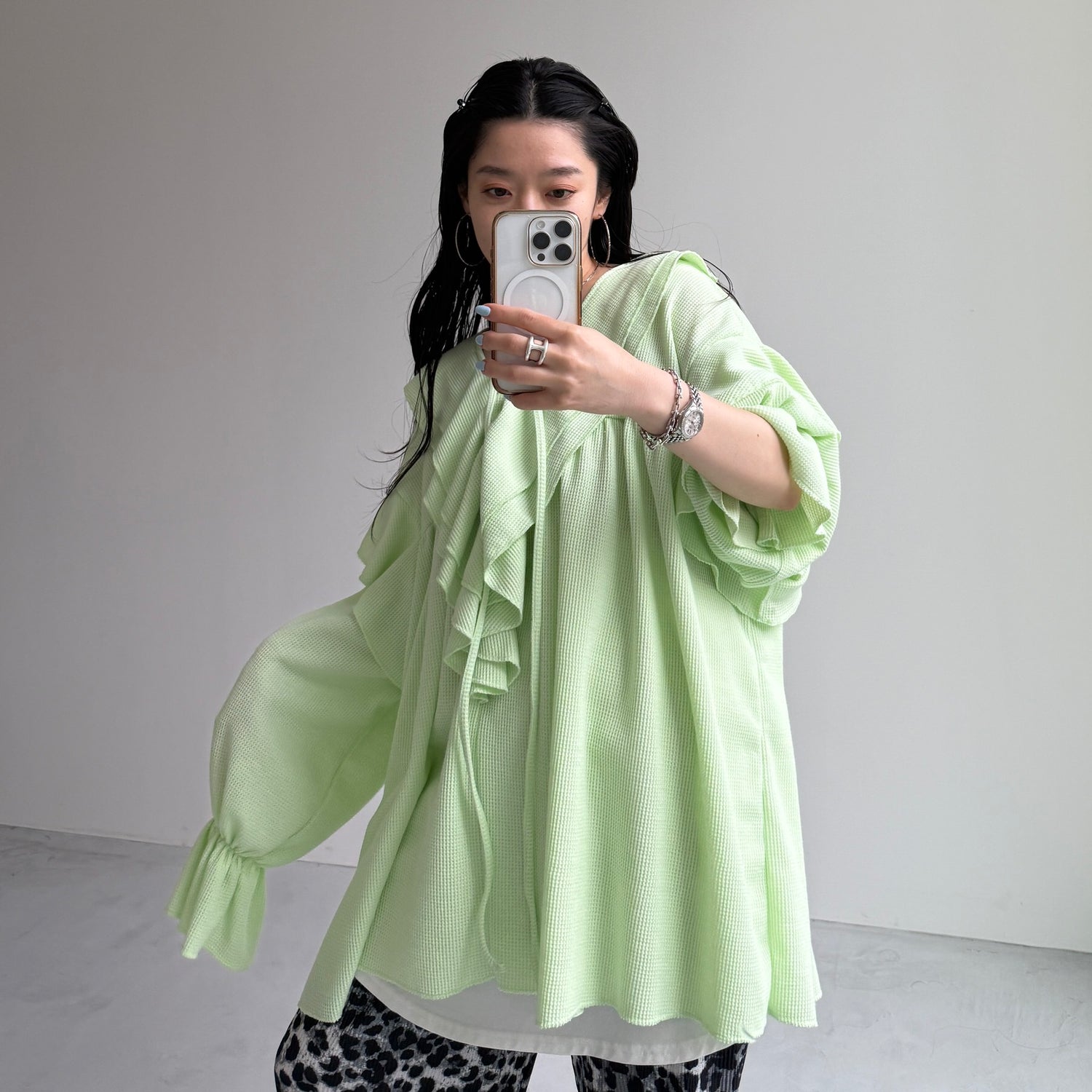 WAFFRILL TOPS / mint