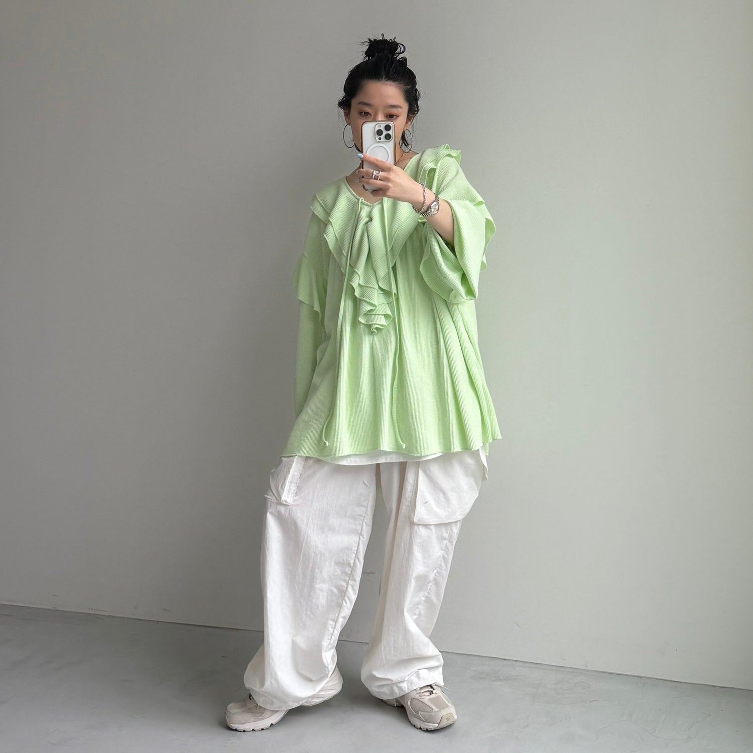 WAFFRILL TOPS / mint
