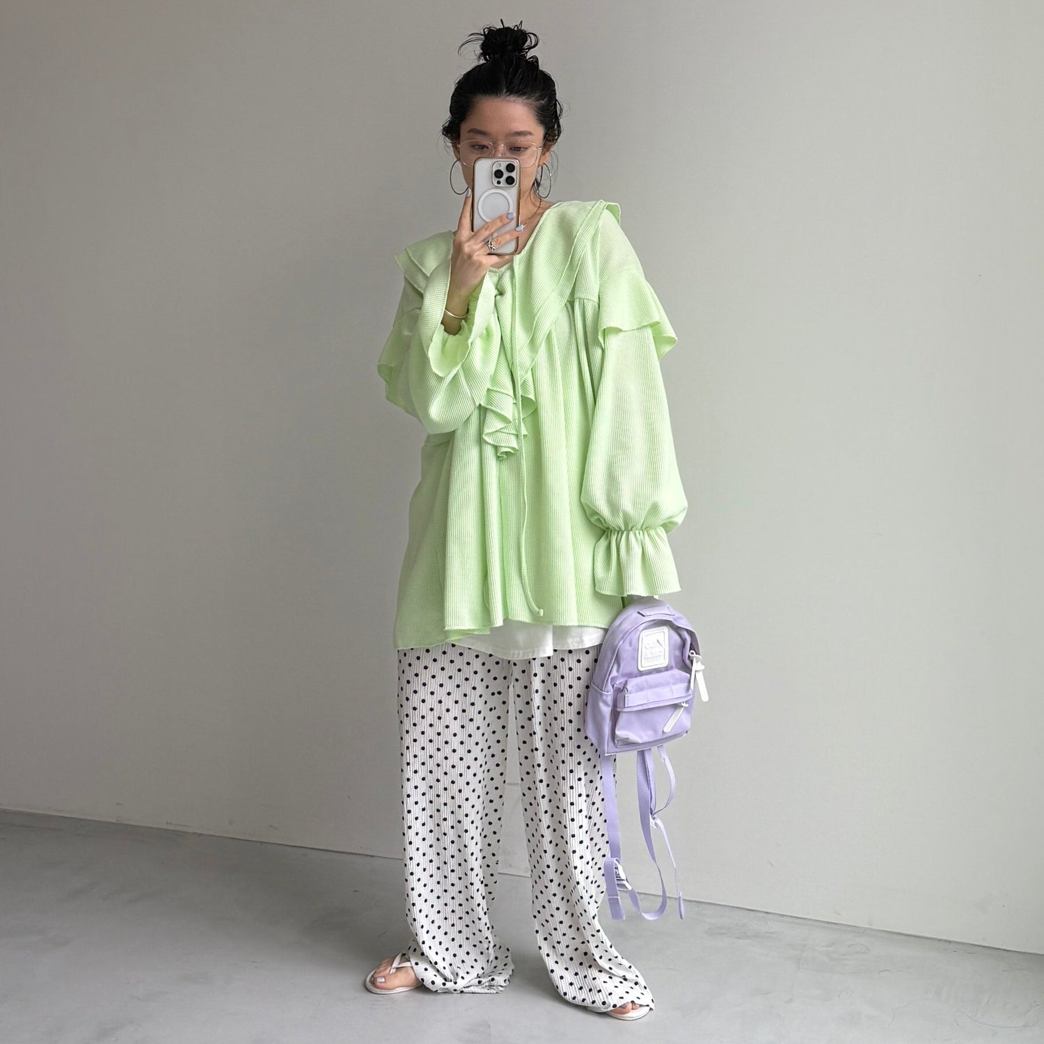 WAFFRILL TOPS / mint
