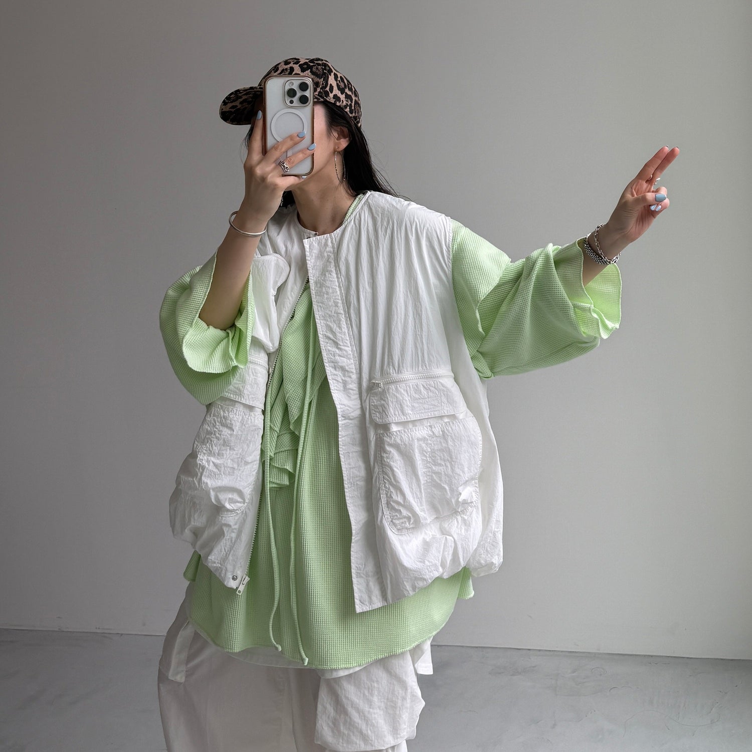 WAFFRILL TOPS / mint