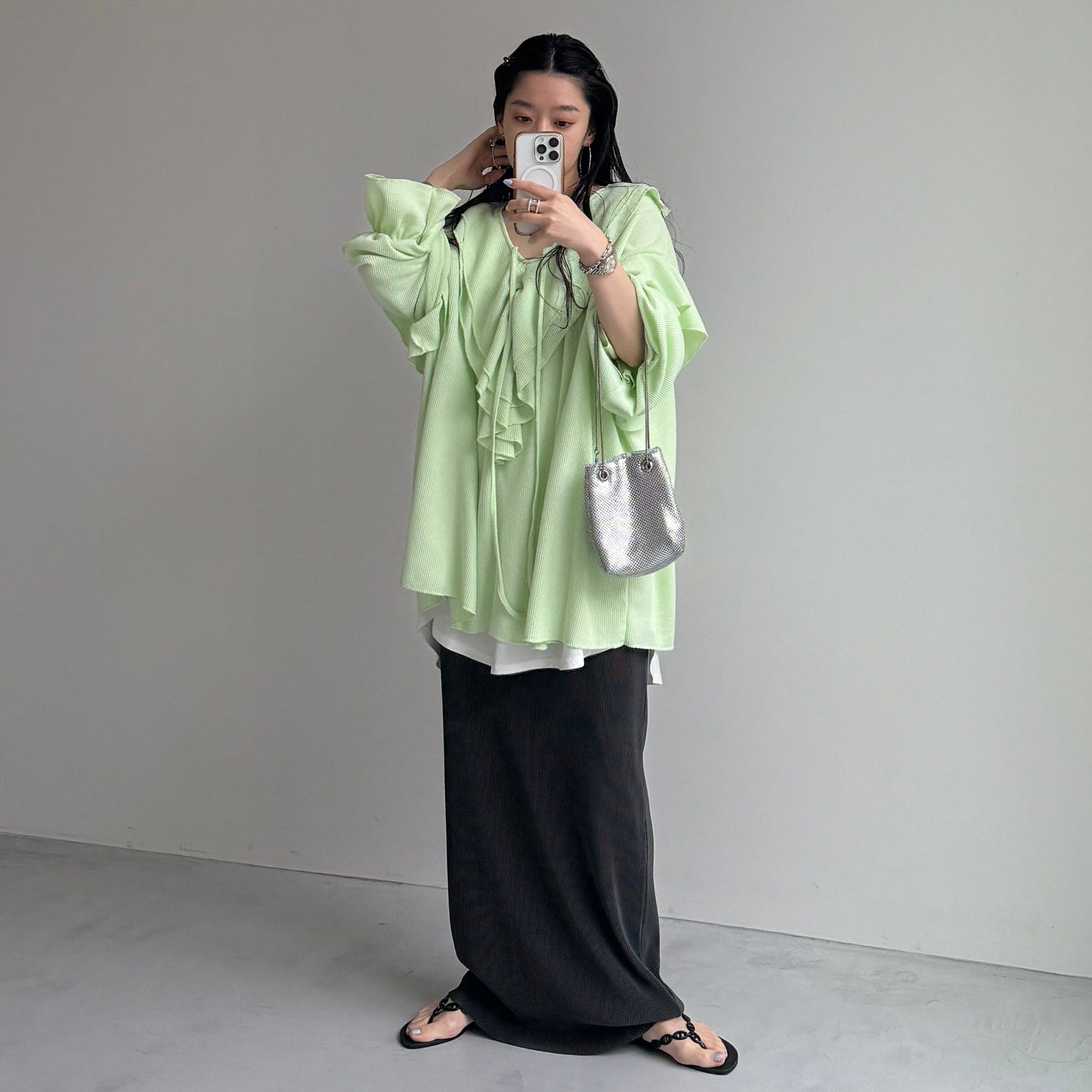 WAFFRILL TOPS / mint
