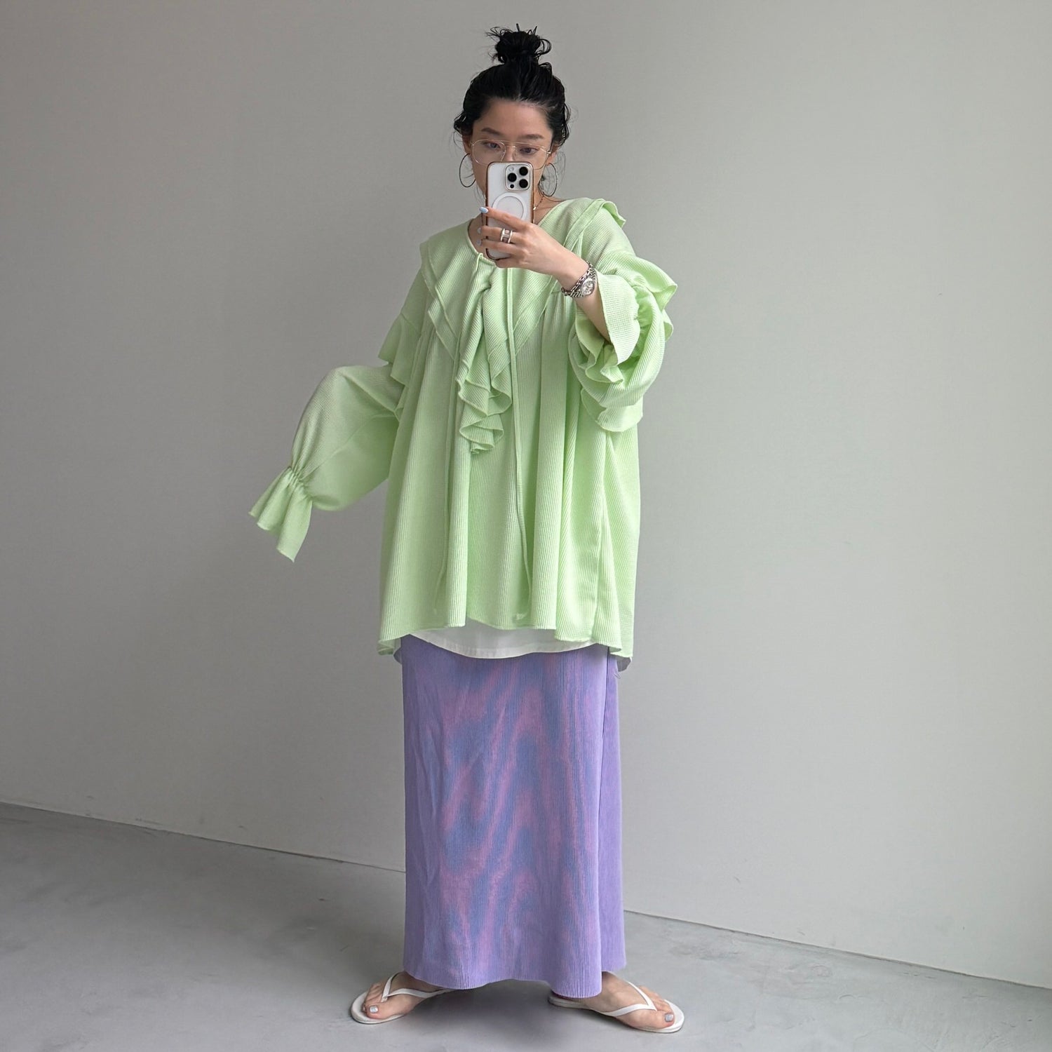 WAFFRILL TOPS / mint