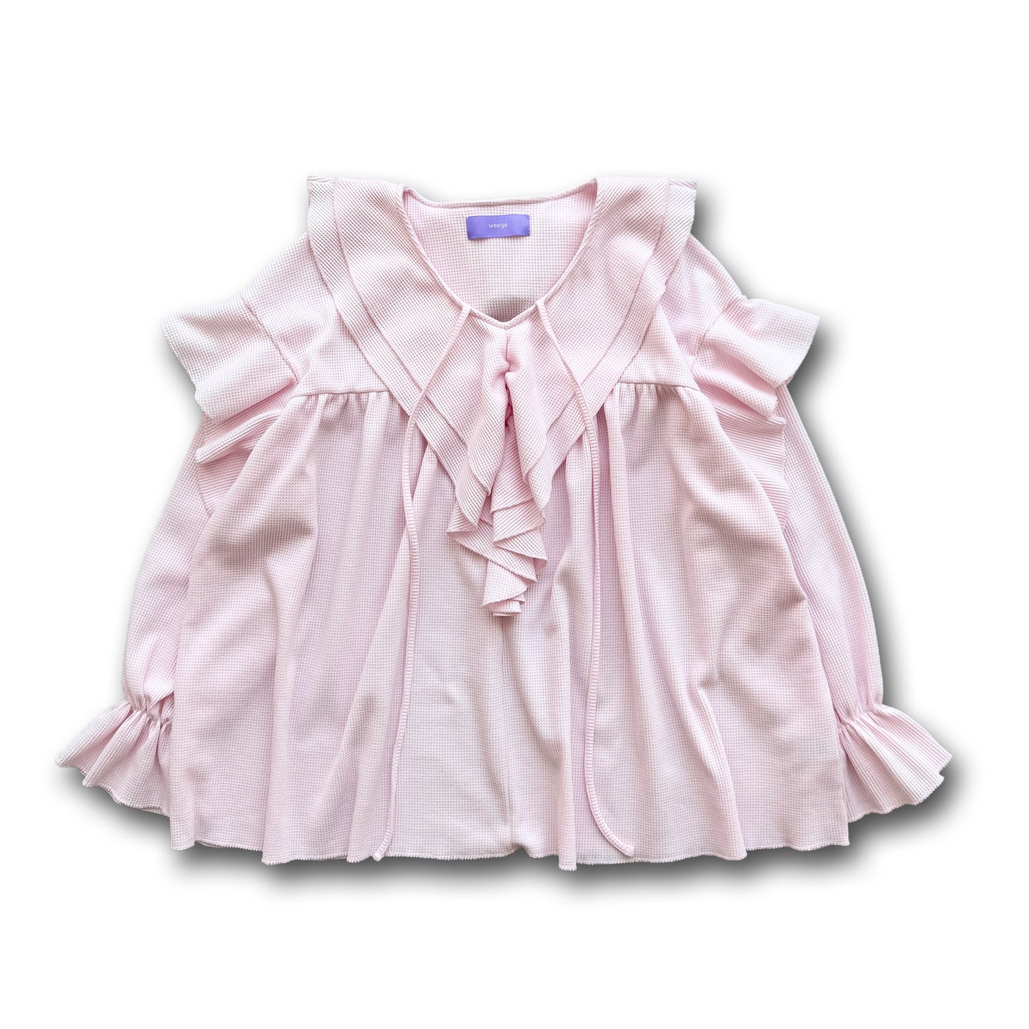 WAFFRILL TOPS / baby pink