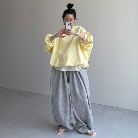 URAKE OSUMITSUKI sweat / light yellow