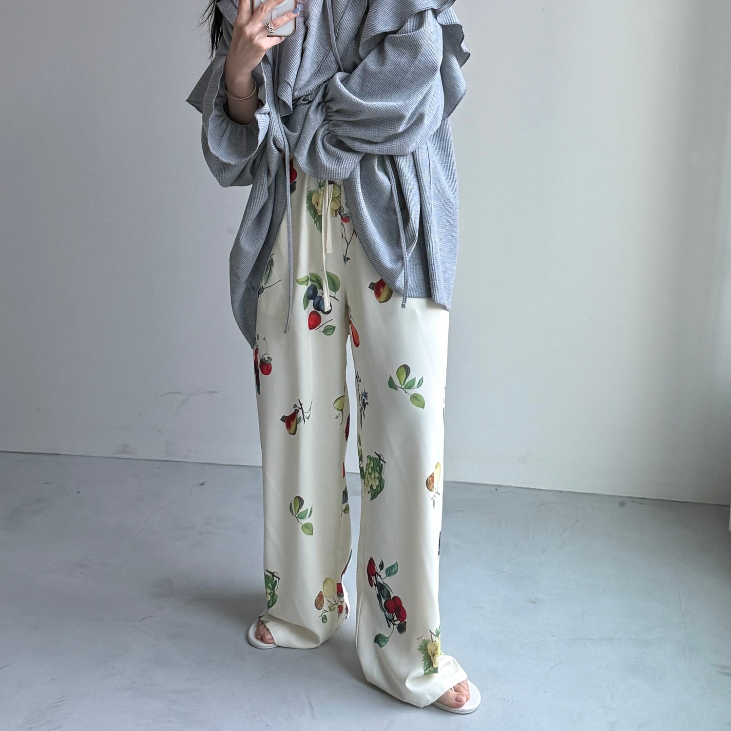 fruity pants / ivory