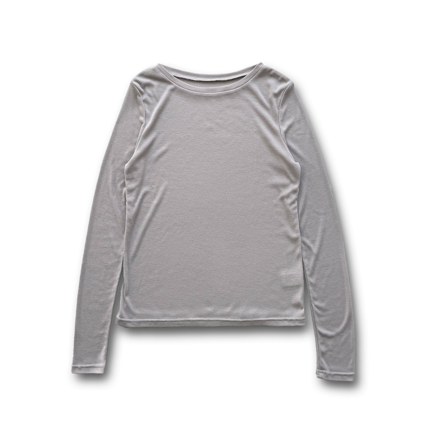 KASANE sheer tee / gray