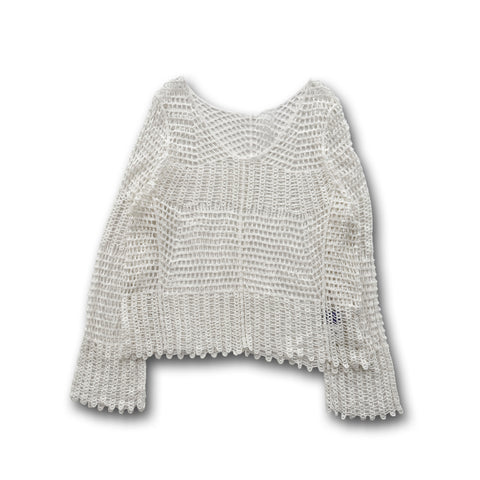 【SAMPLE】mesh tops / ivory
