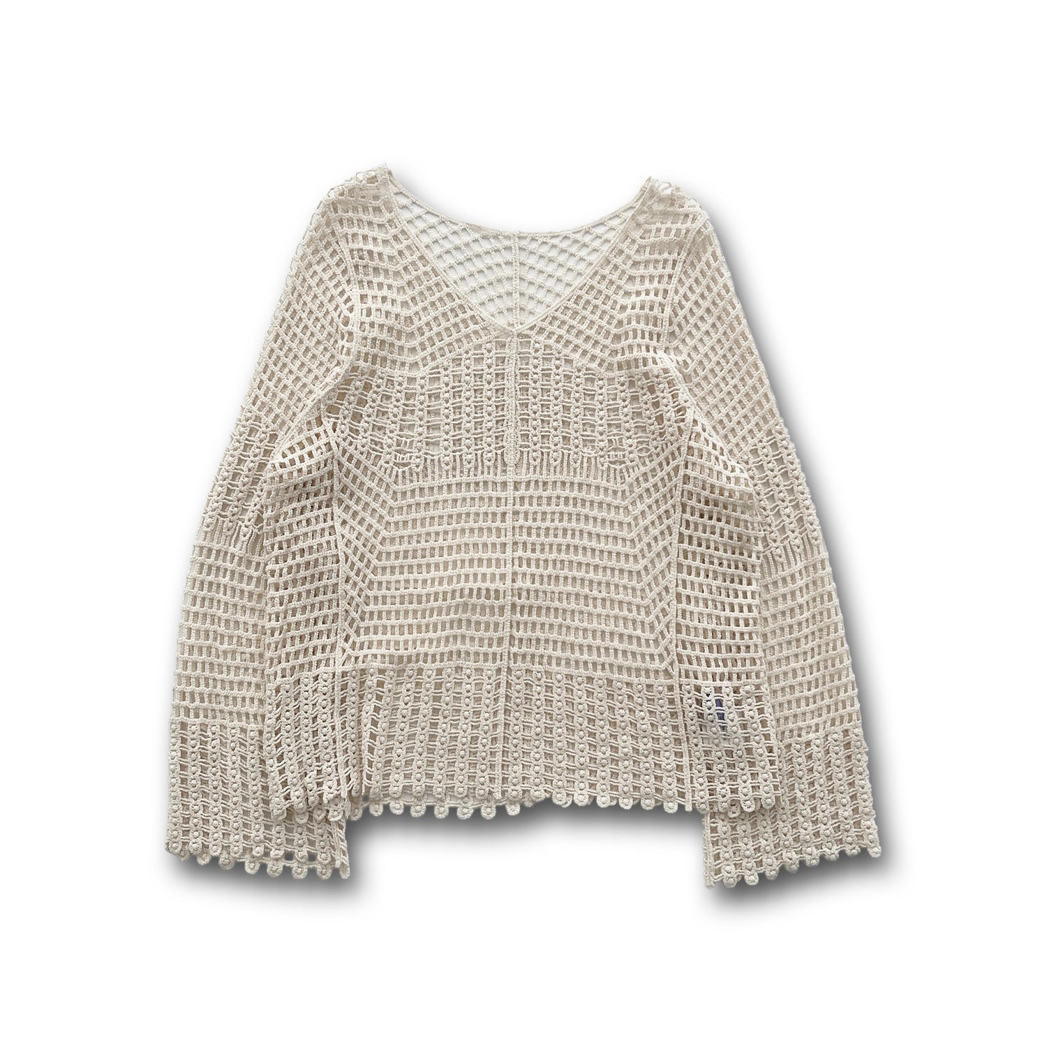 【SAMPLE】mesh tops / beige