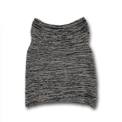 【SAMPLE】no sleeve knit / black