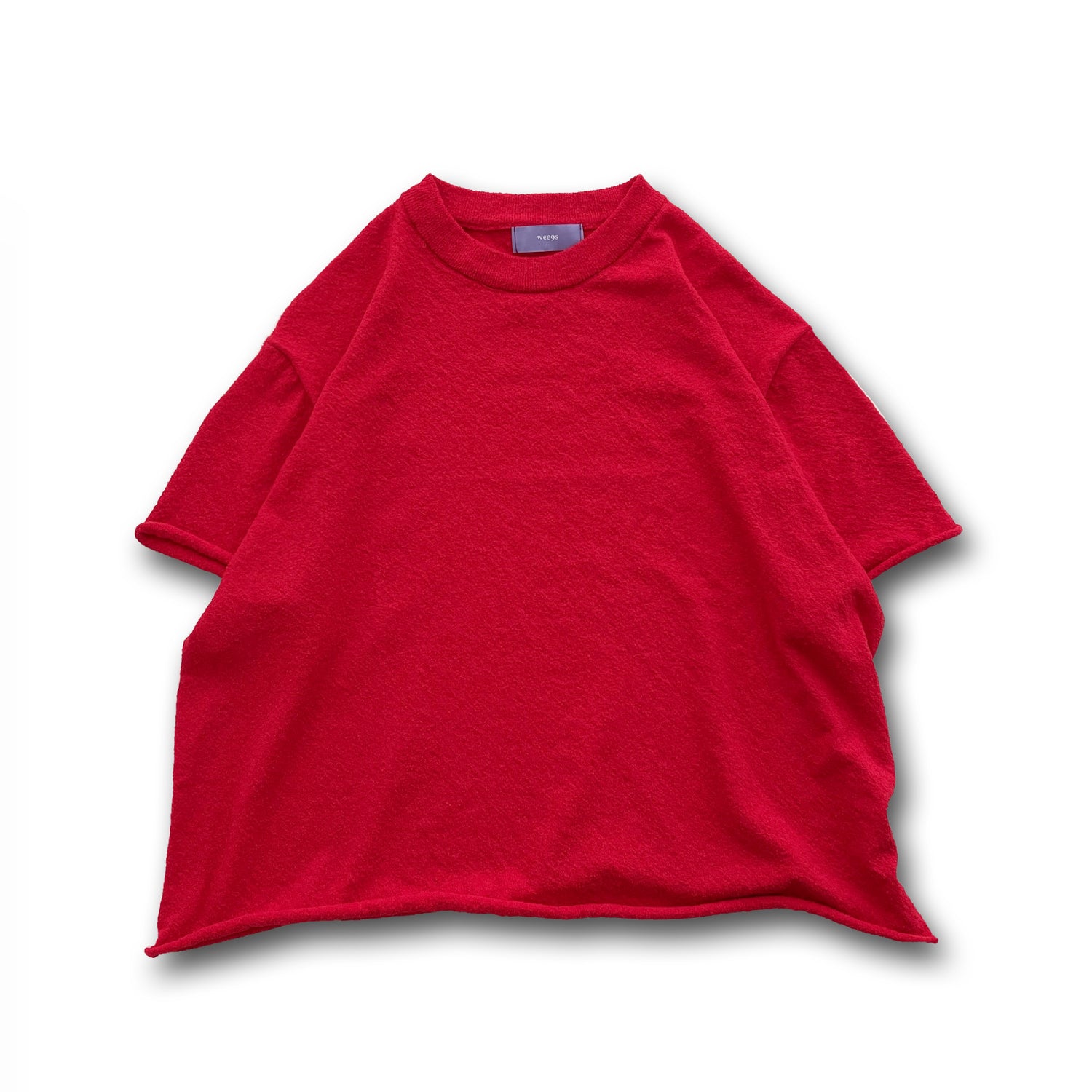 【SAMPLE】towel big tee / red