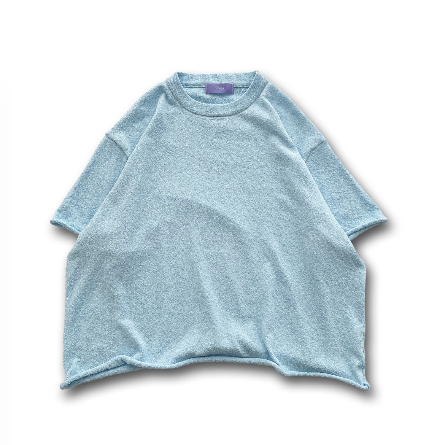【SAMPLE】towel big tee / blue