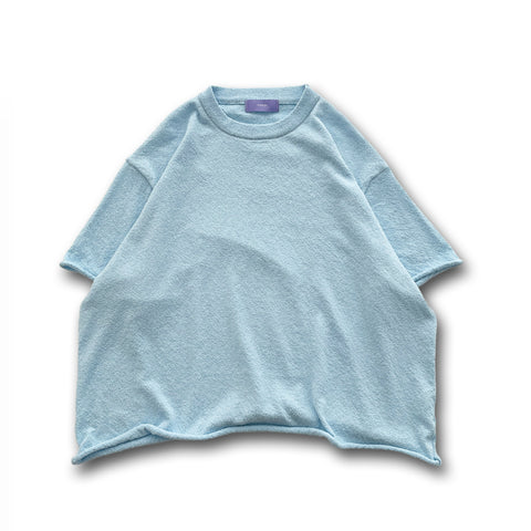 【SAMPLE】towel big tee / blue