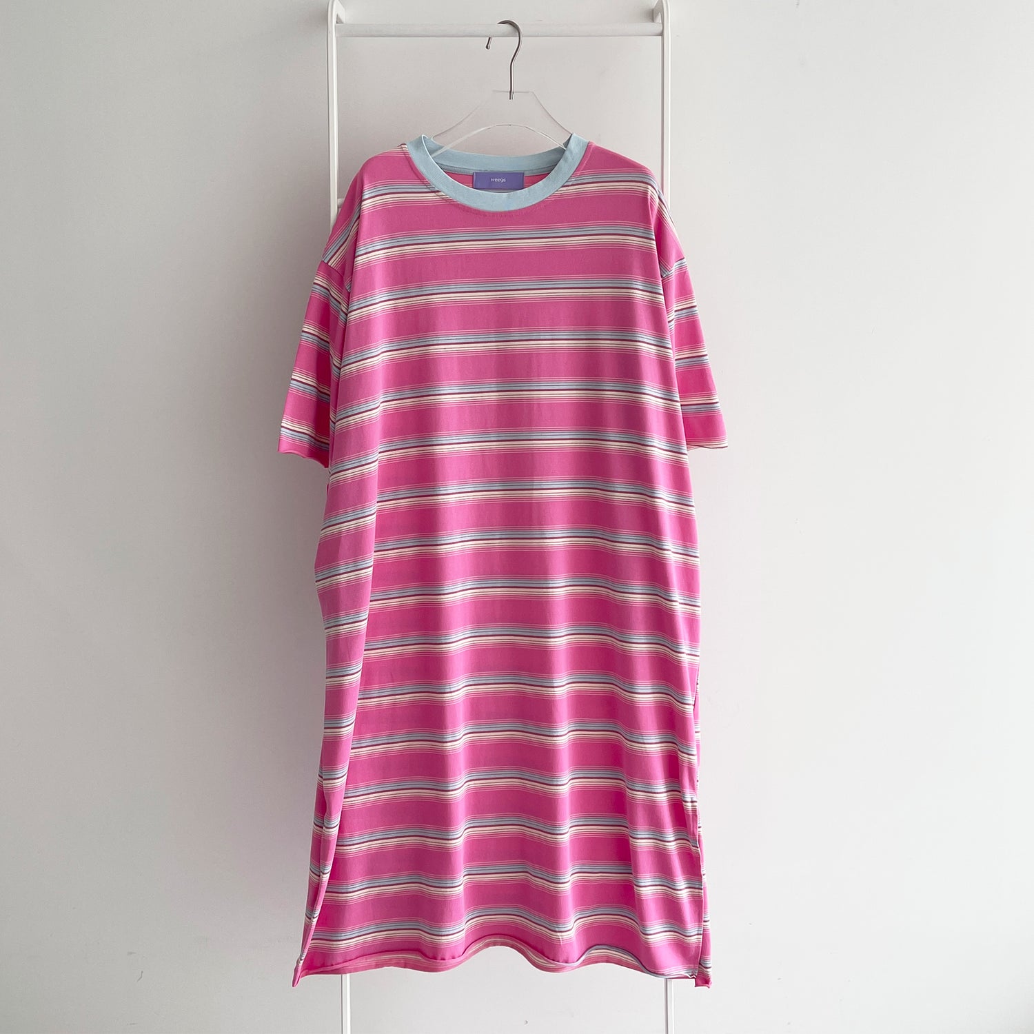 【SAMPLE】pinky stripe one piece / pink