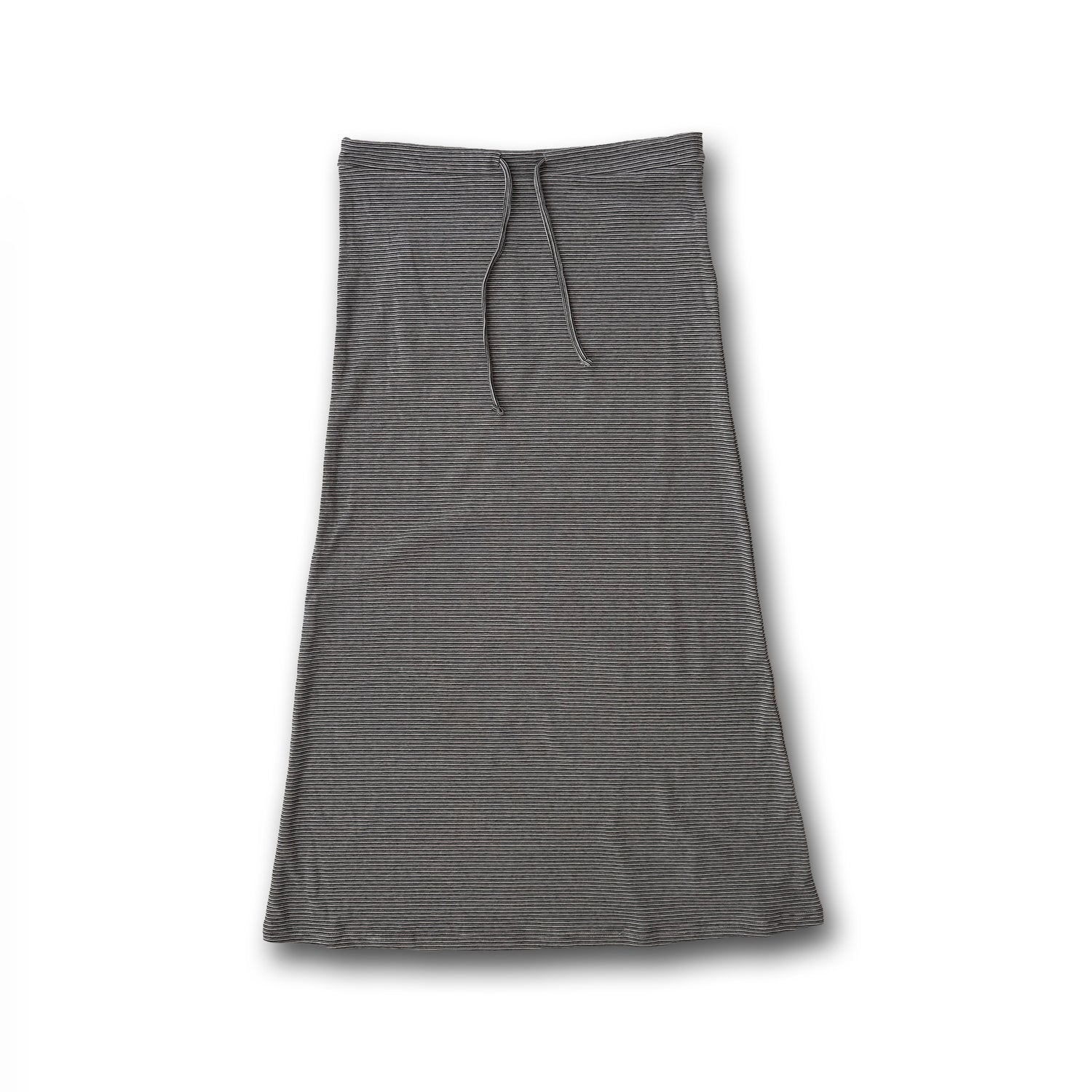 【SAMPLE】border skirt / gray