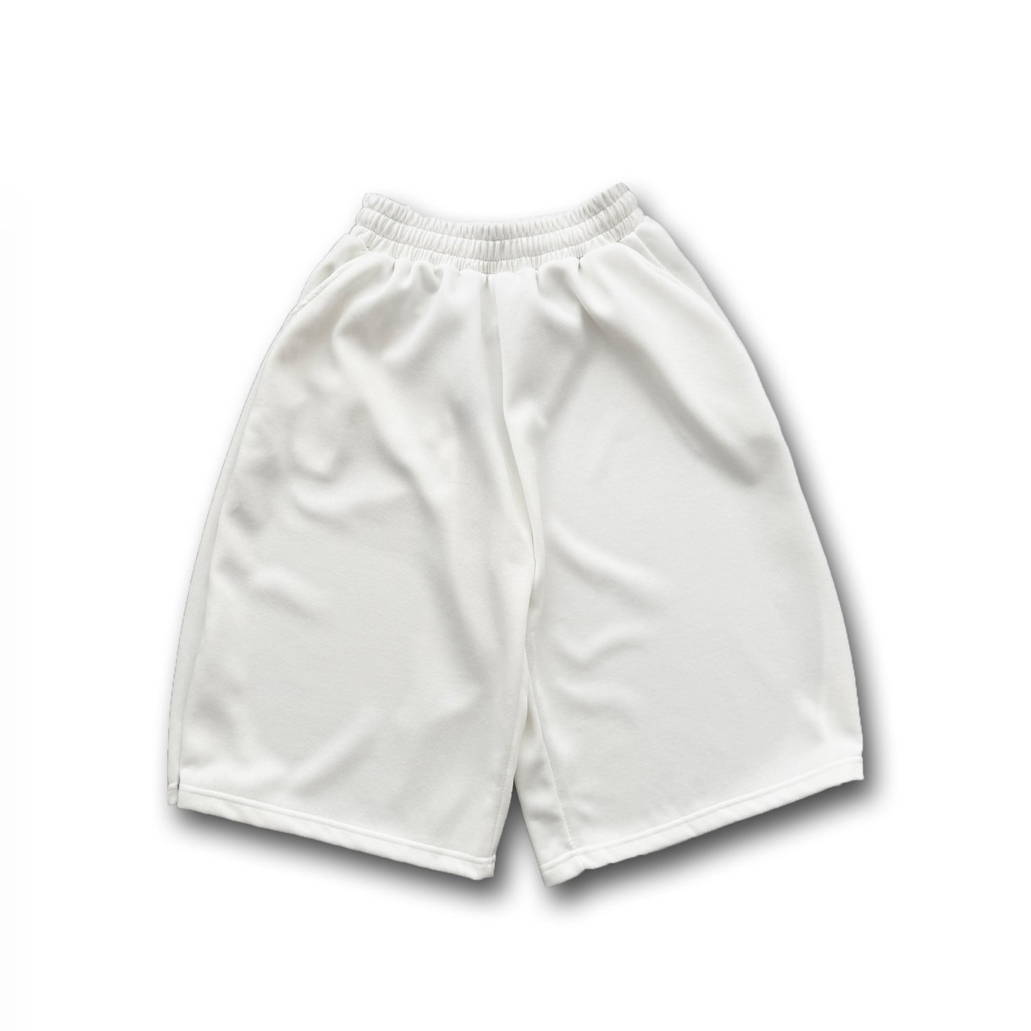 【選べるタイプ】super loose sweat half pants / ivory