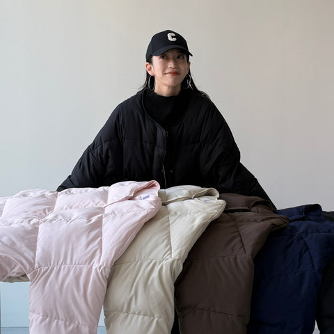perfect silhouette NAKAWATA down / black