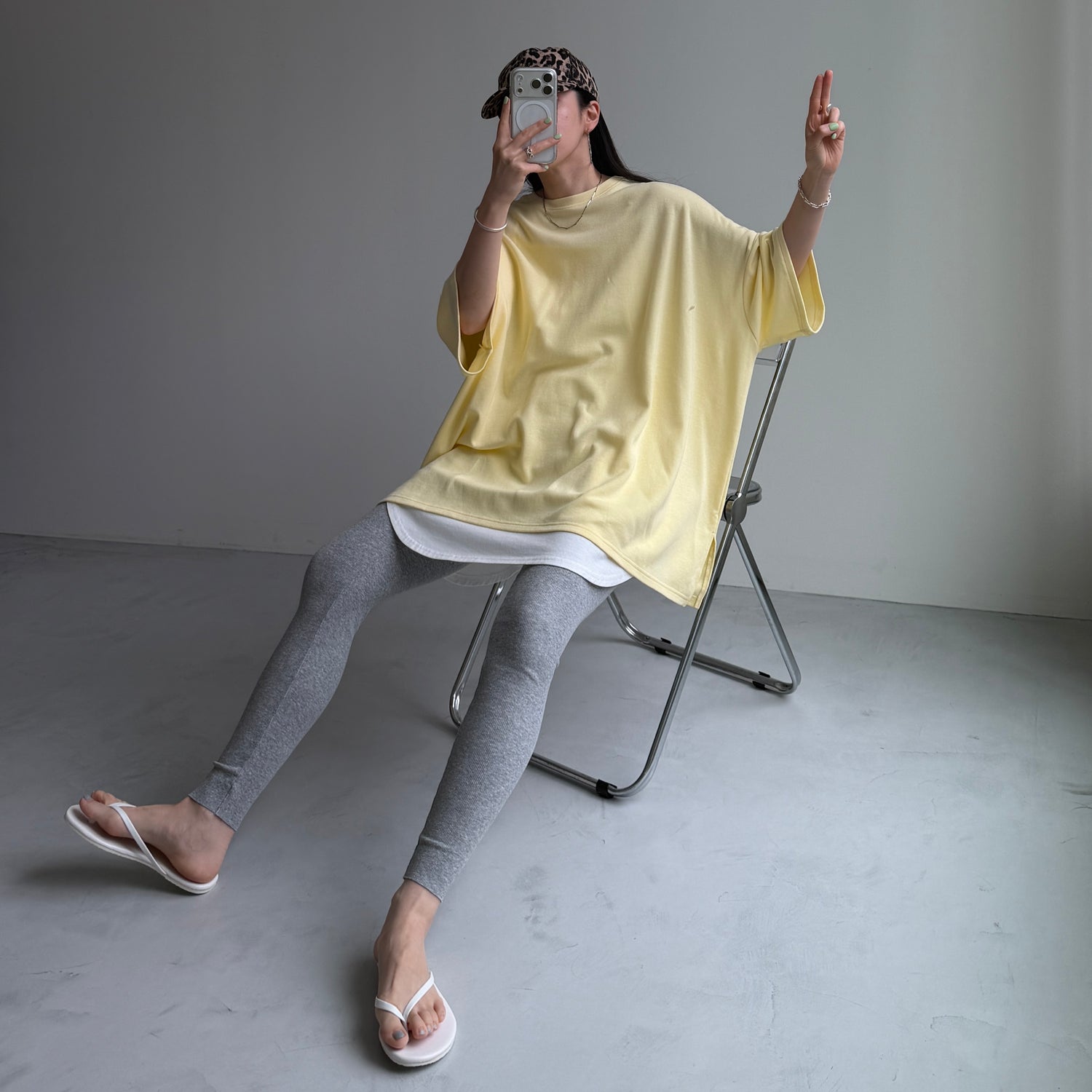 【2足SET】daily rib leggings [size1 or size2]
