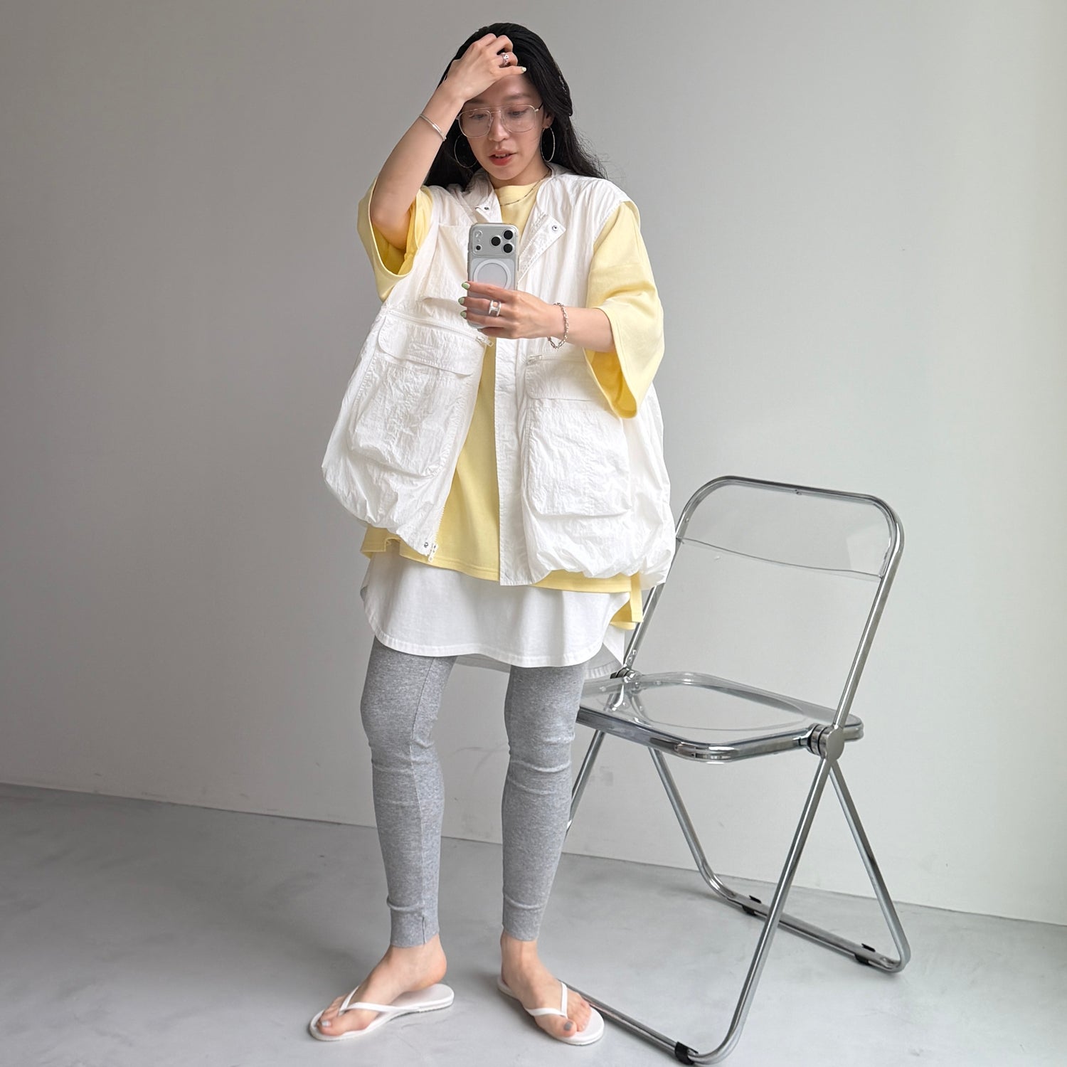 【2足SET】daily rib leggings [size1 or size2]