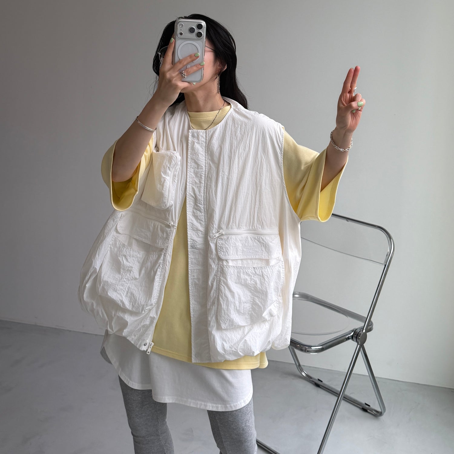 【2足SET】daily rib leggings [size1 or size2]