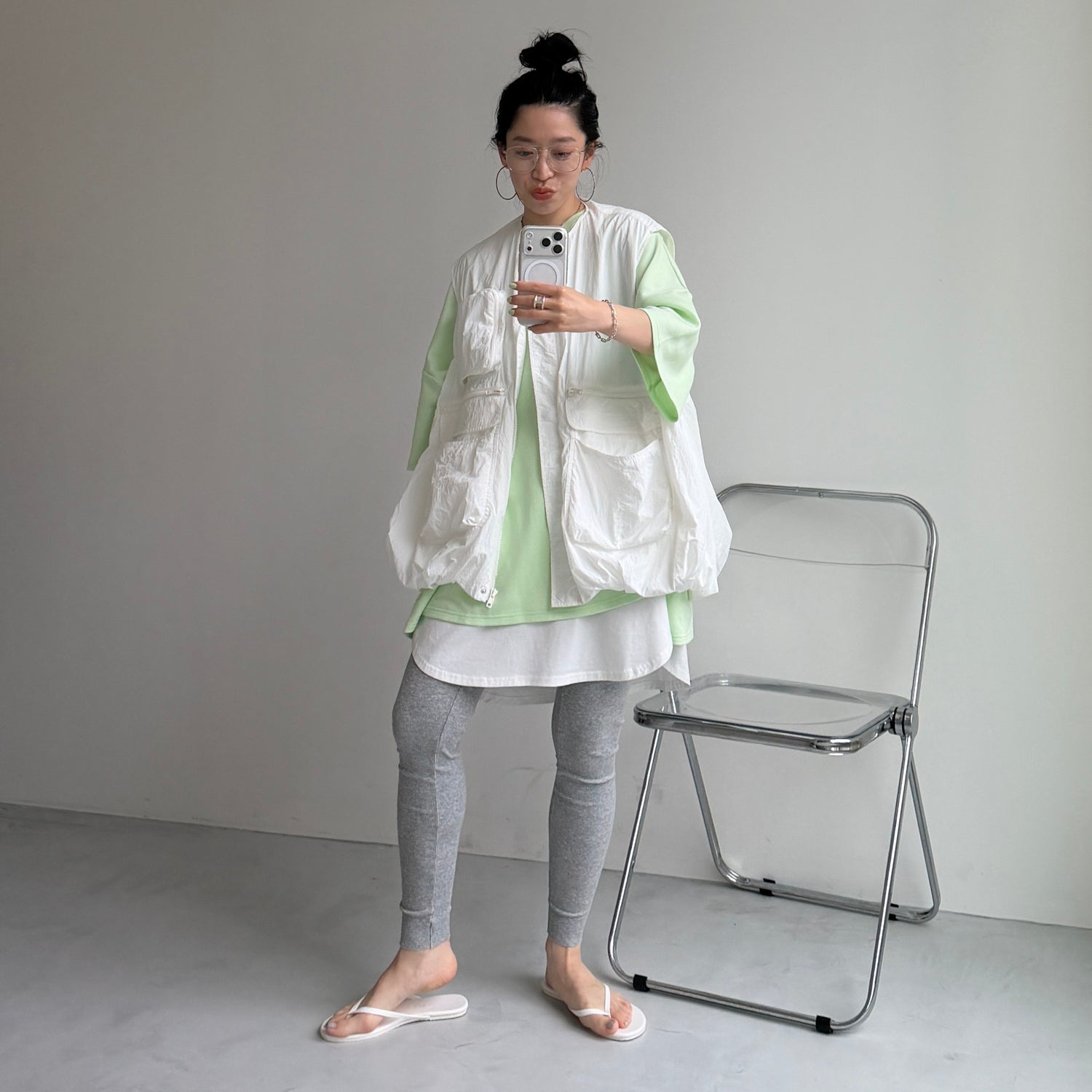 【2足SET】daily rib leggings [size1 or size2]