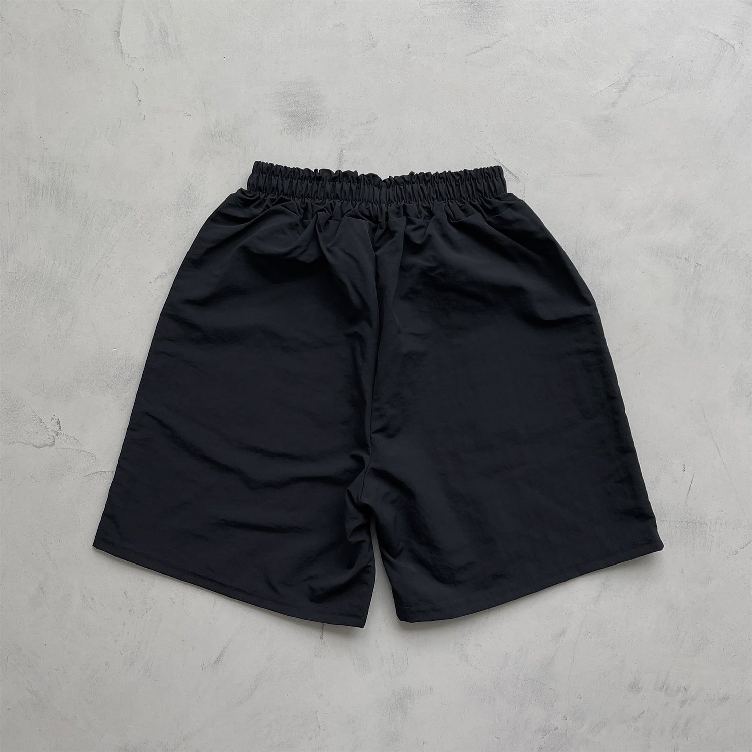 【2点SET】half zip nylon set up / black