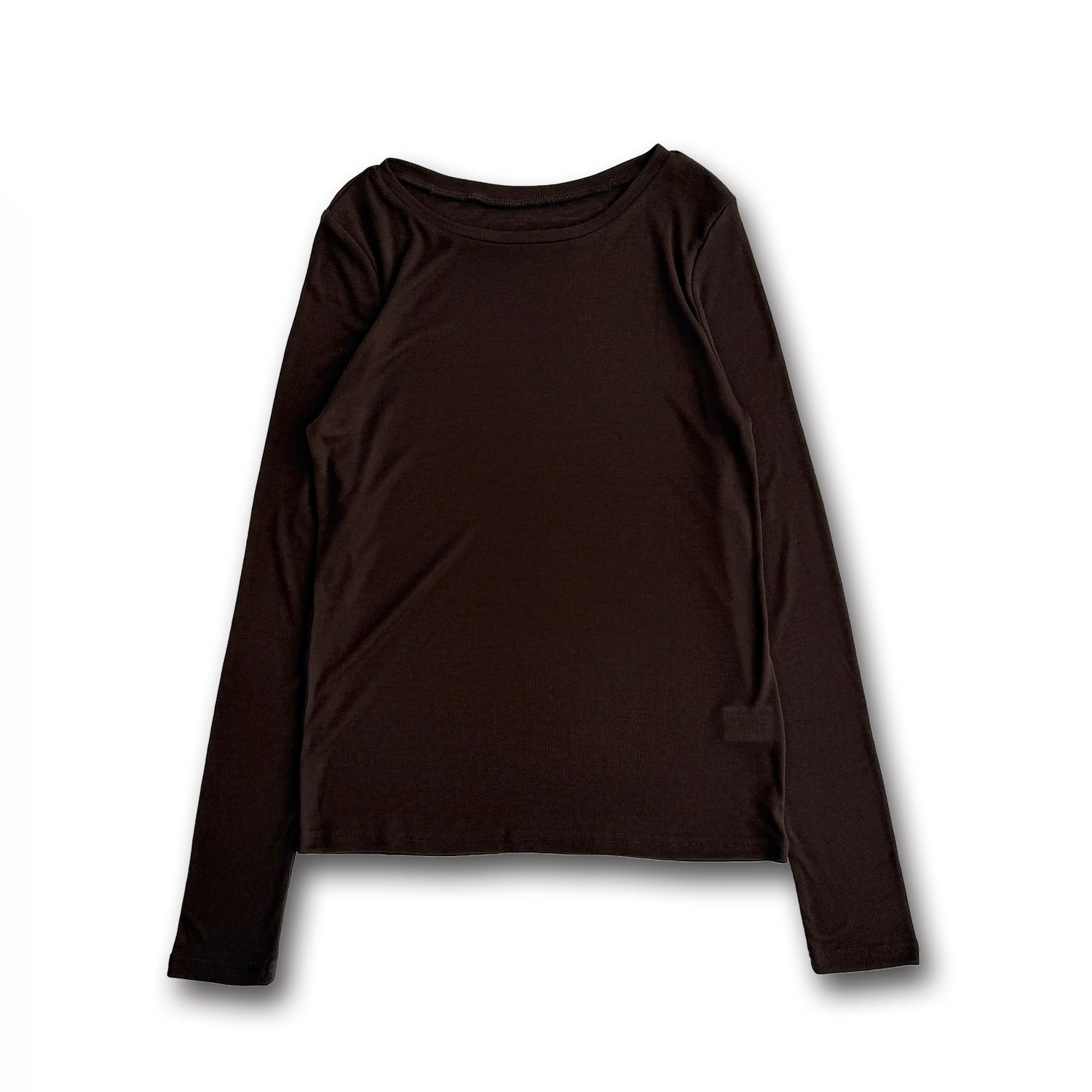 KASANE sheer tee / brown