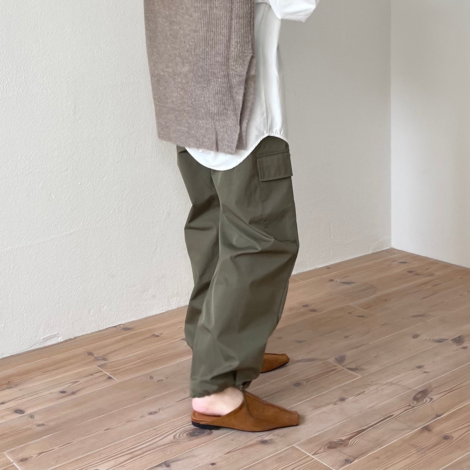 2way cargo pants / khaki | wee9s | ウィークス オフィシャル通販サイト