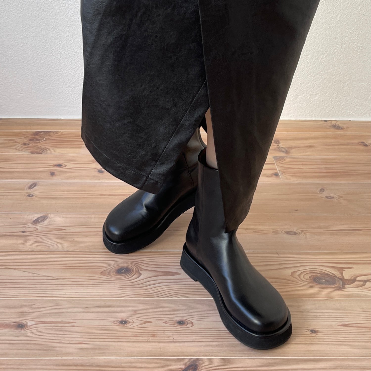 ATSUZOKO rubber boots / black （アツゾコラバーブーツ） | wee9s