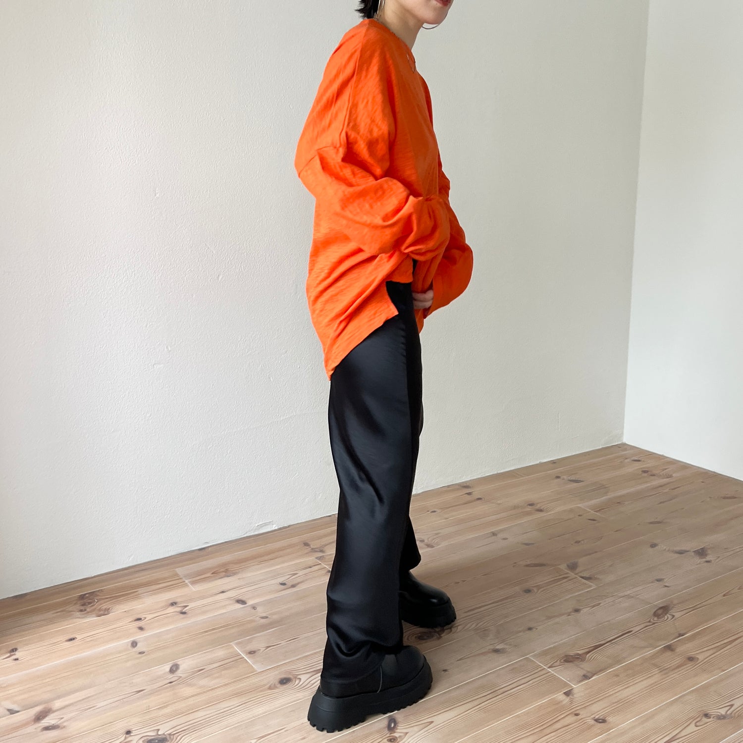 loose fit telotelon tee / orange